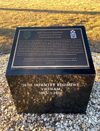 16th infantry monument